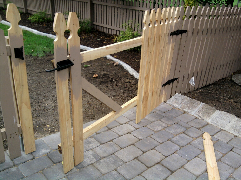 Wood Fence Gates