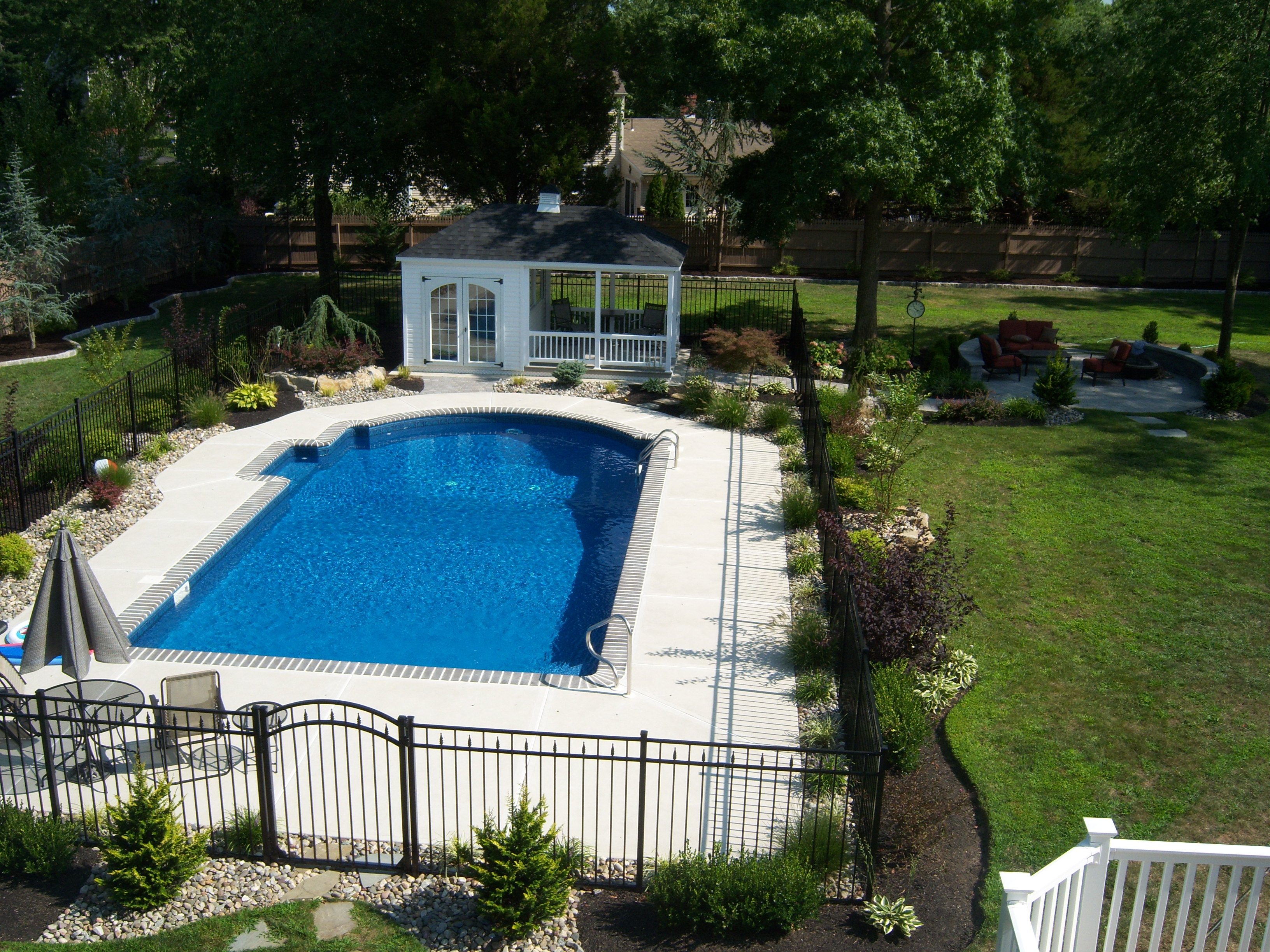 Refreshing a Swimming Pool Landscape - All About The House, 3264x2448 ...