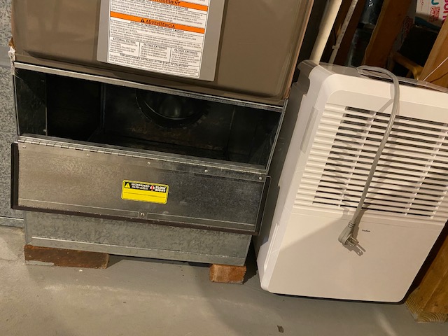 Air Handler Elevation HVAC Filter Access Dehumidifier