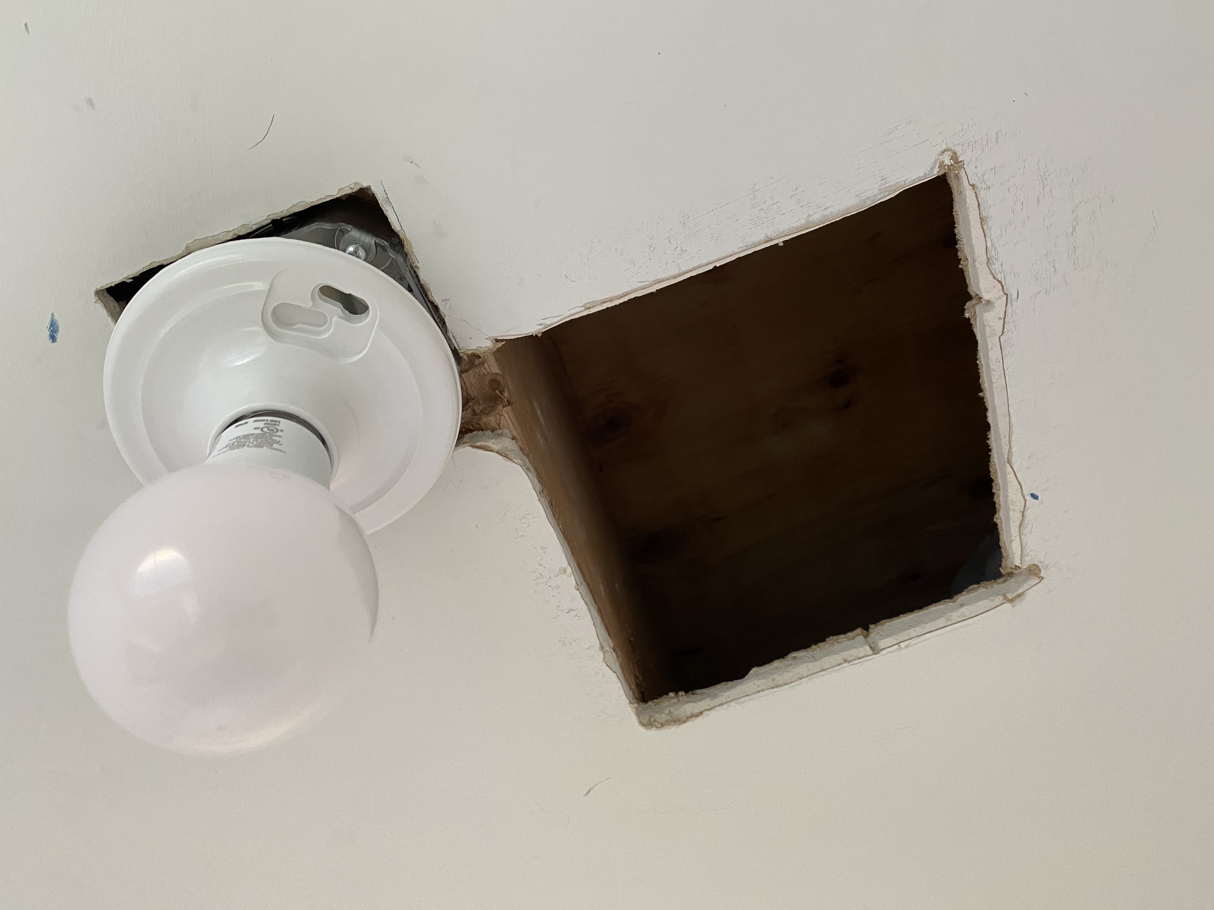 Ceiling Hole Repair