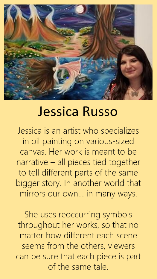 Jessica Russo Artist Expressionism Oil on Canvas