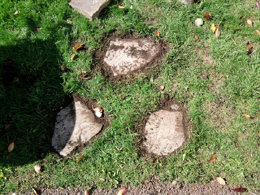 Setting the Flagstone