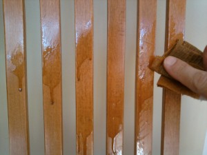 Wood Stain Application 2