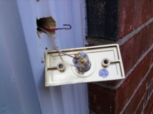 Removing and Testing the Doorbell Push Button