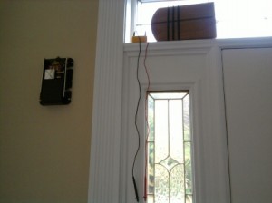 Testing Voltage to the Interior Doorbell Unit