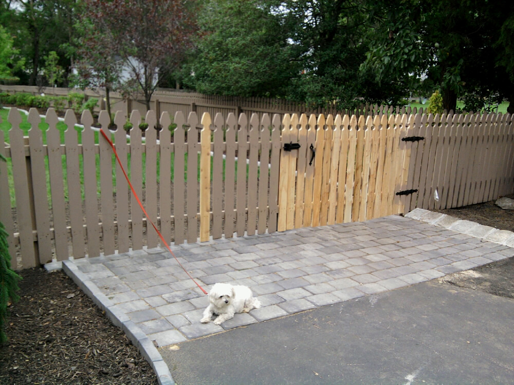 Cedar Fence Gate Construction Completed
