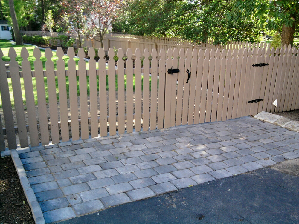 Painting the Removable Fence Section and Gate - Finishing Touches