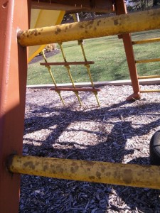 Black Staining on Ladder