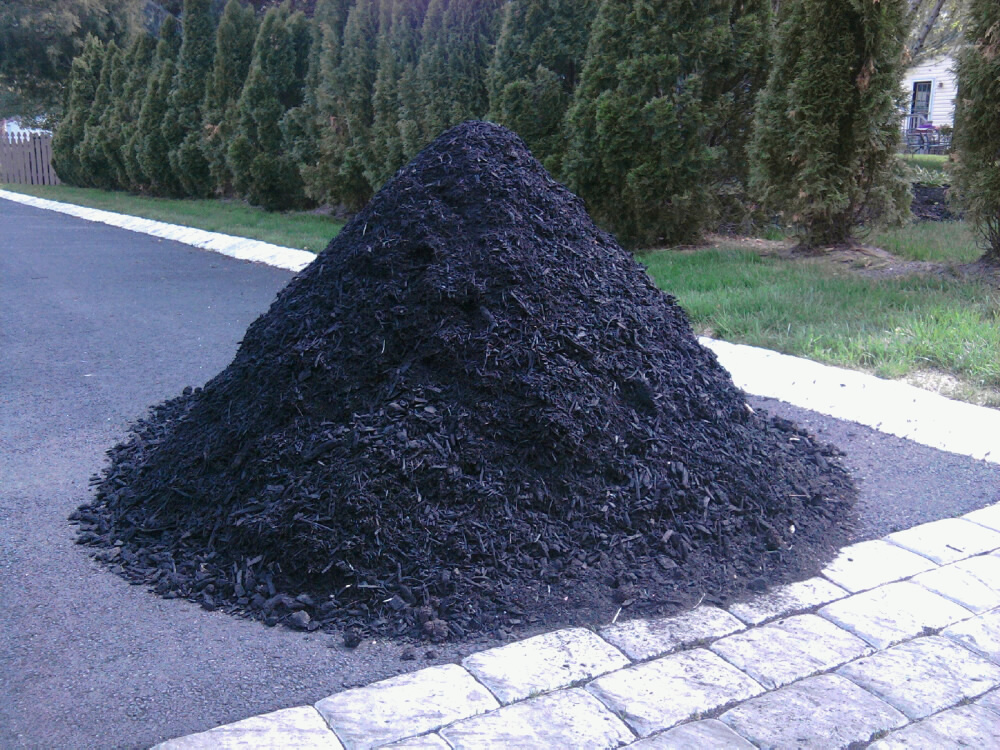 Black Dyed Mulch