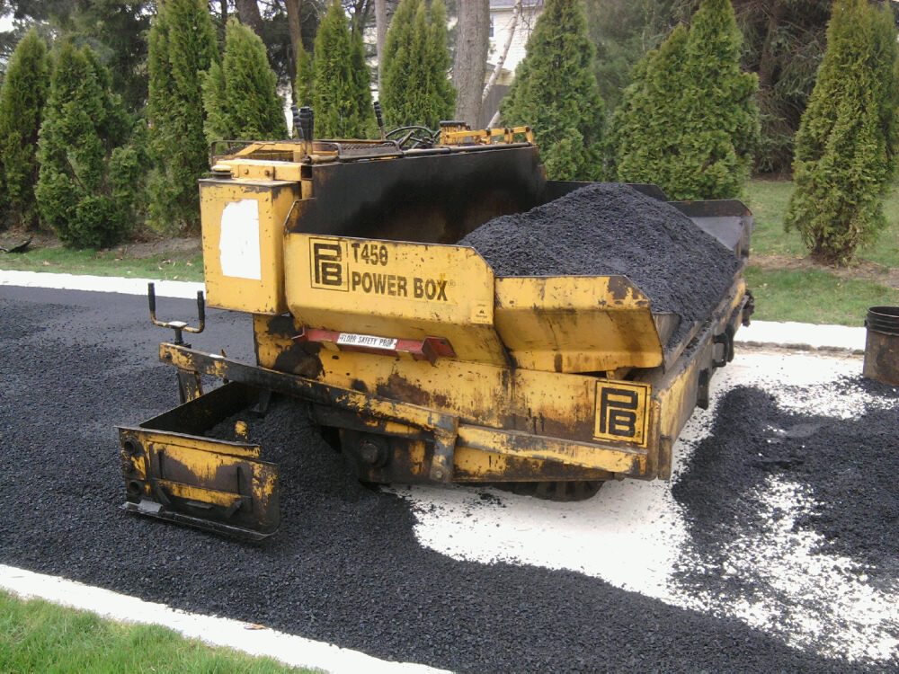 Paving an Asphalt Driveway