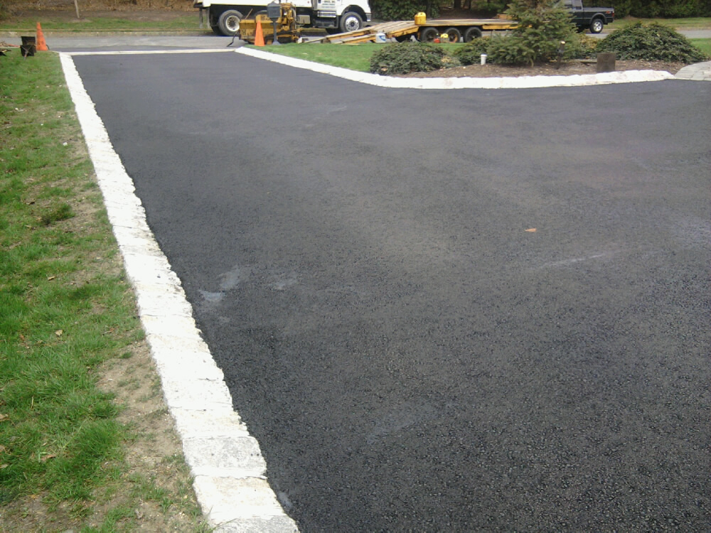 Asphalt by Belgian Block