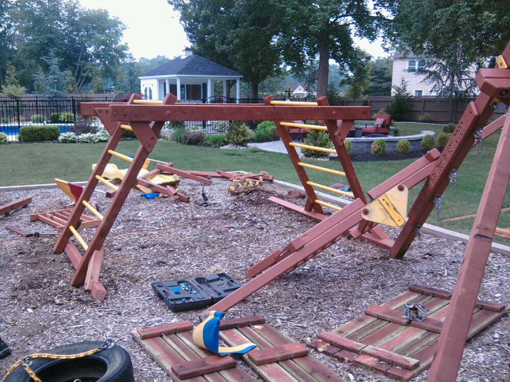 Rebuilding the Base Redwood Structure