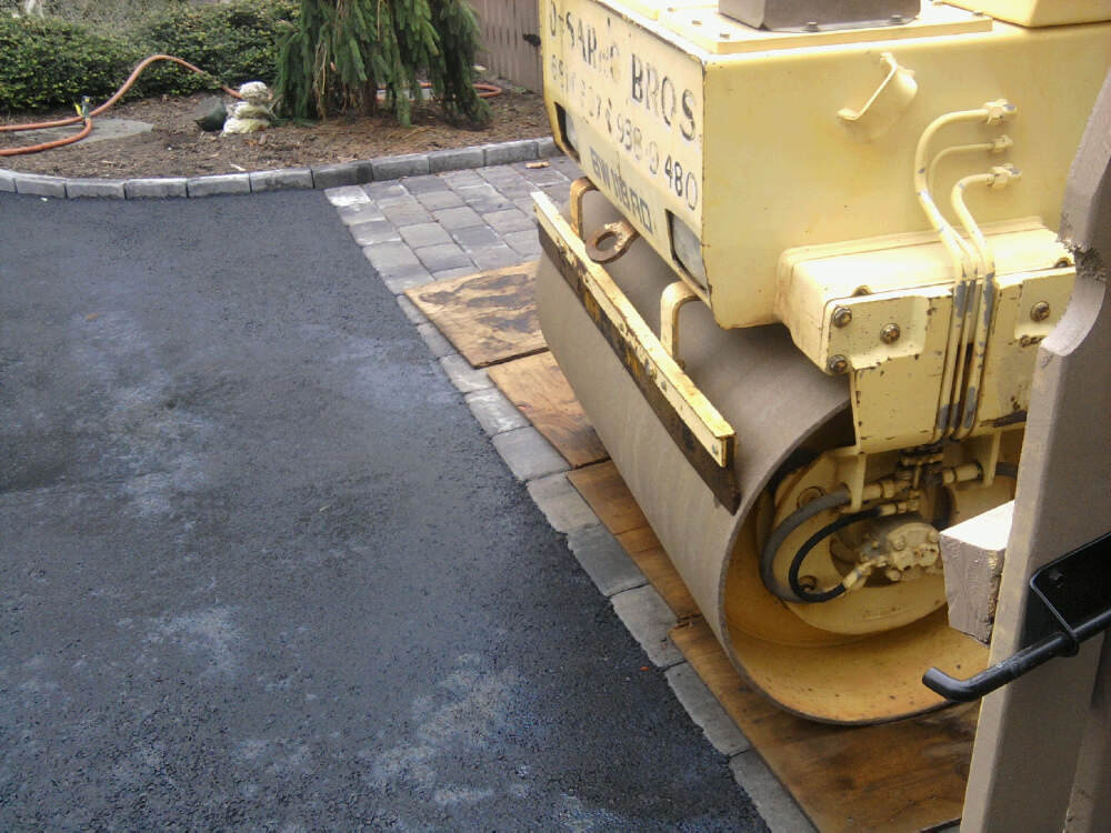 Rolling Asphalt Driveway