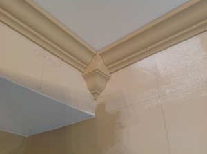 Crown Molding with Corner Block