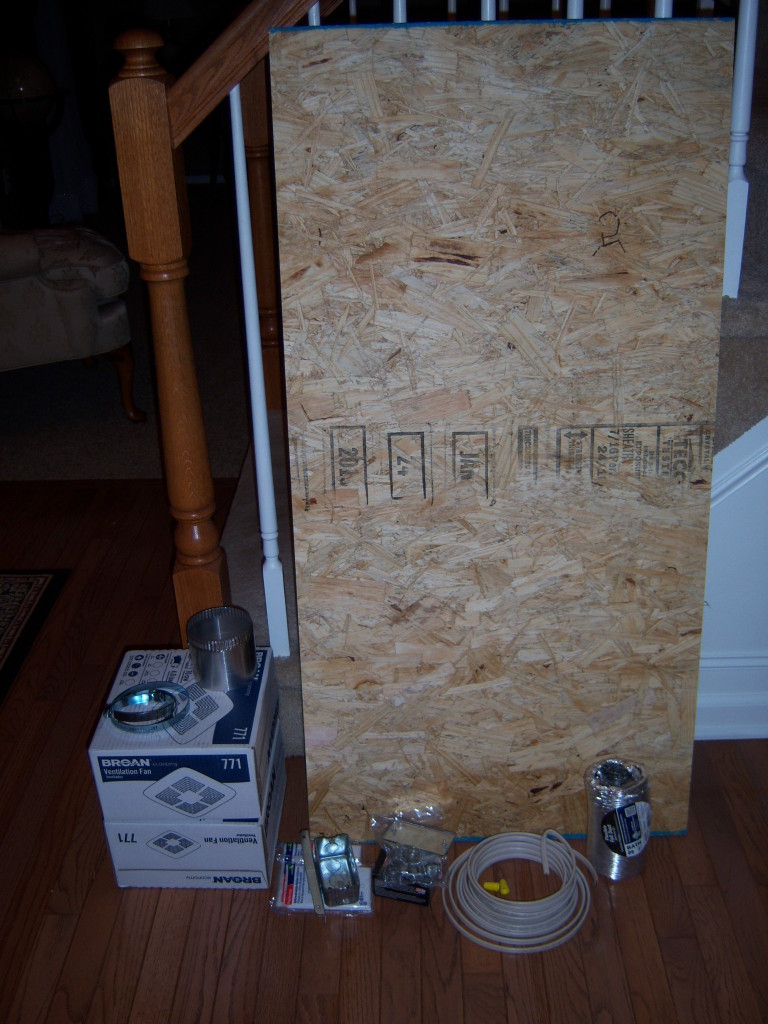 Installing a Bathroom Ventilation Fan - All About The House