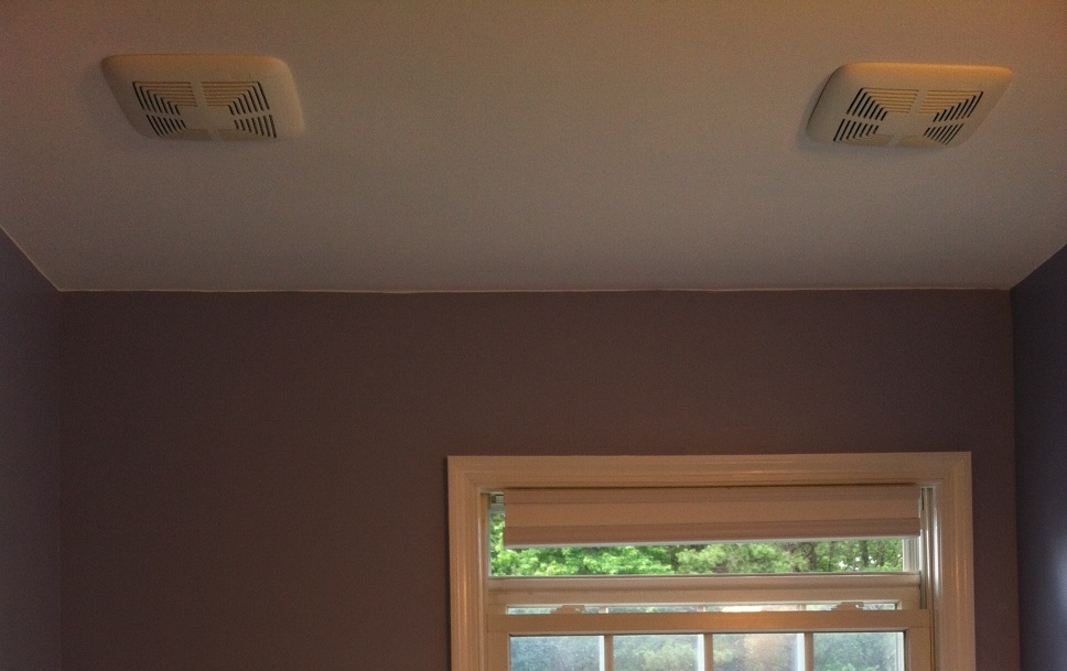 Final Bathroom Ventilation Fan with Covers