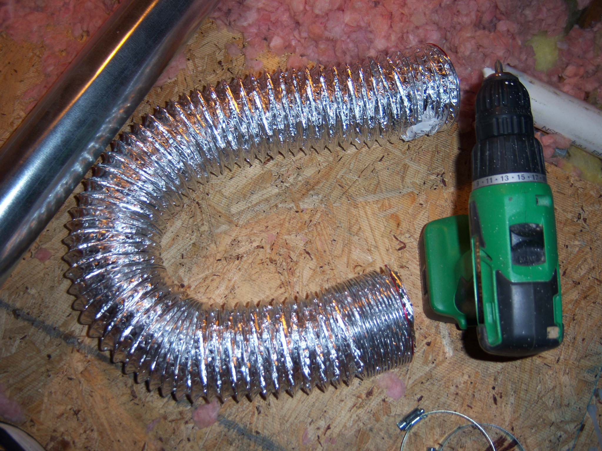 Flexible Duct Hose for Bathroom Exhaust Fan