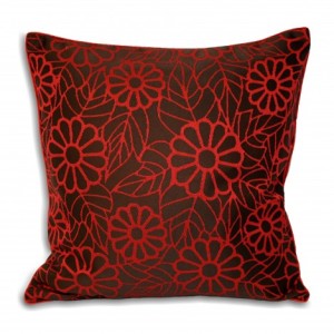 Red Cushion Cover for Interior Decorating
