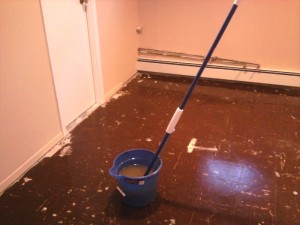 Clean and Preparing the Floor for Carpet Tiles