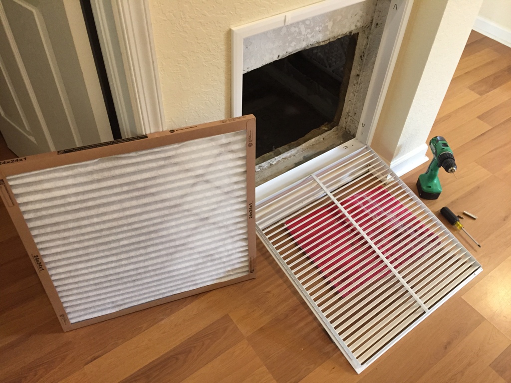 How To Clean the Return Air Grill 