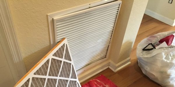 Replacing a Central Air Conditioner Return Vent Cover