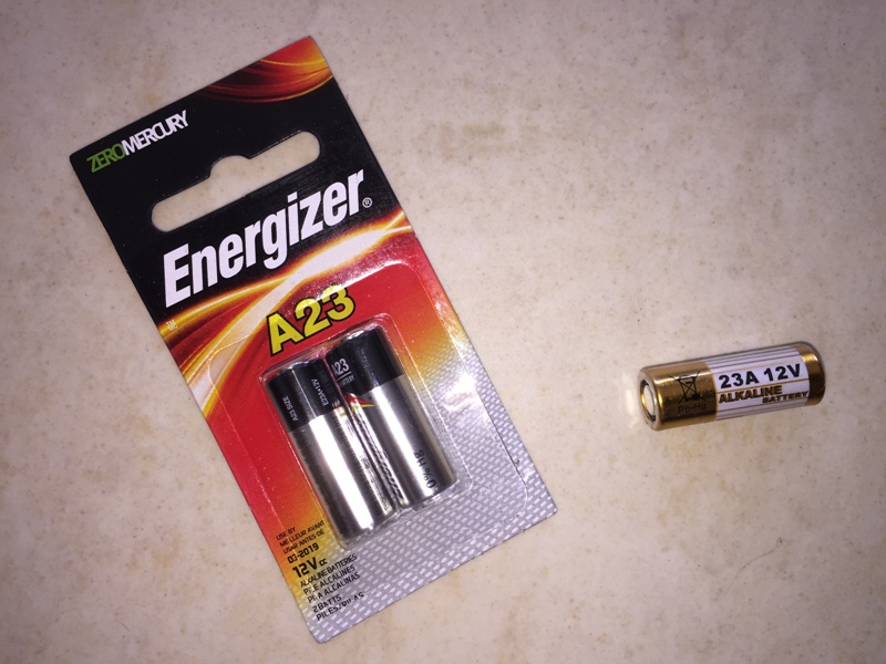 A23 Energizer Batteries