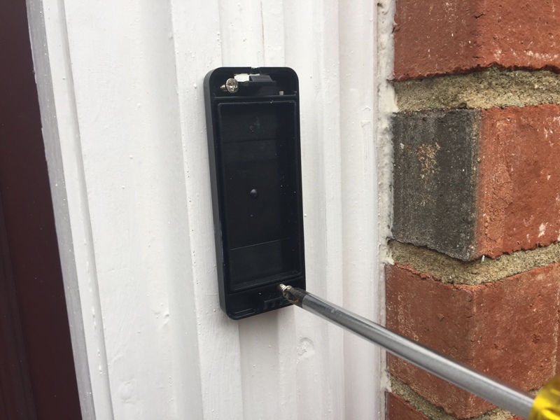 Installing the Wireless Waterproof Doorbell Button