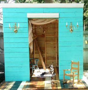 Awesome and Easy DIY Girls Playhouse