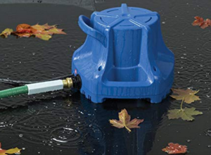 Submersible Swimming Sump Inground Pump Water Removal with 16 Drainage Hose and 25 Feet Power Cord 3 Adapters 850 GPH AgiiMan Pool Cover Pump Above Ground Orange 