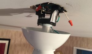 Ceiling Fan Ball Joint Ceiling Installation