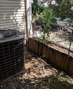 Cleaning AC Condenser