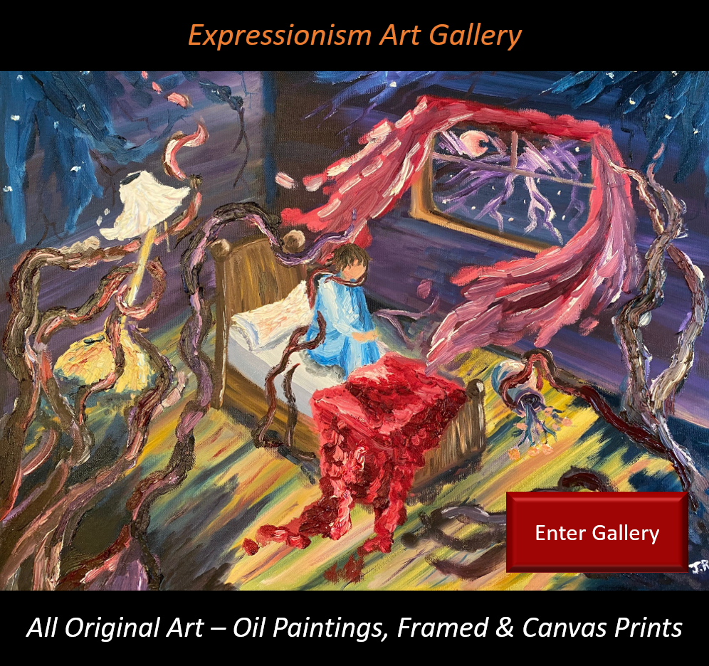Expressionism Oil on Canvas Surrealism Fantasy Art Gallery Jessica Russo