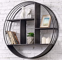 Metal Circular Wall Display Decor