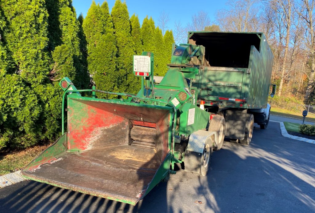 Tree Demolition Chipper