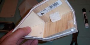 rown molding corner block install