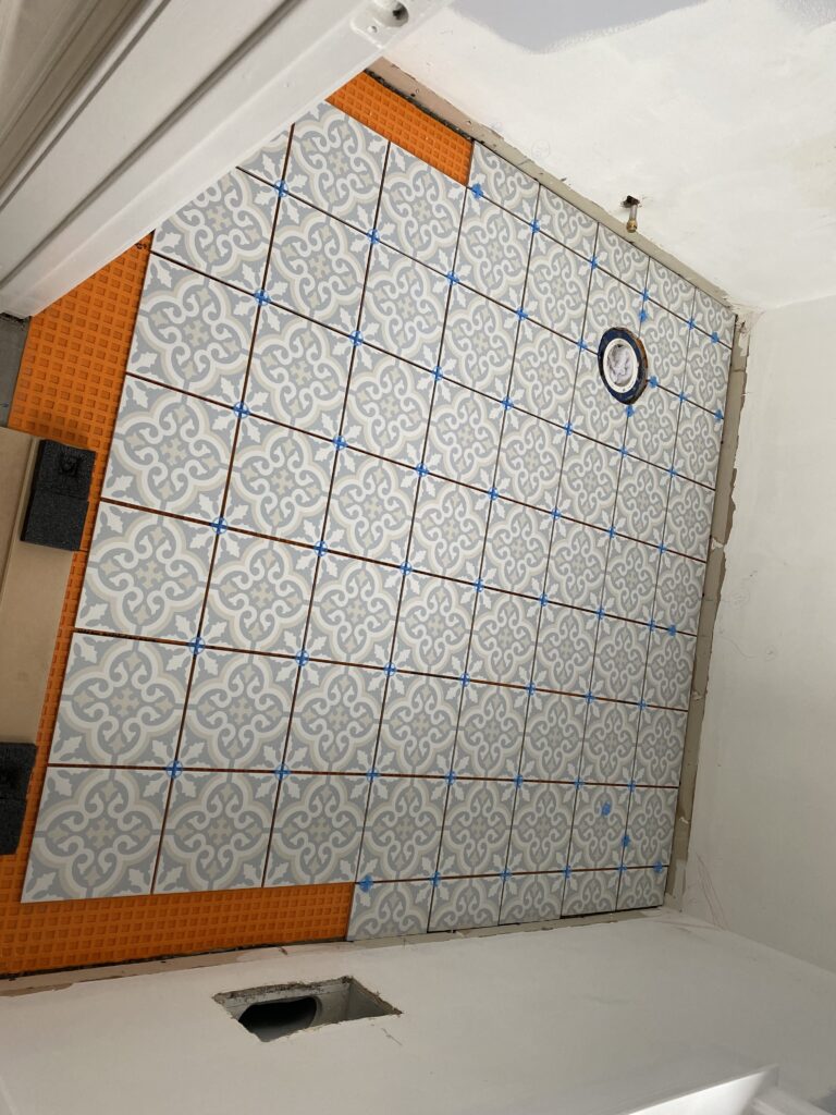 Schluter Ditra over Mortar Bed Sub-Floor Rebuild