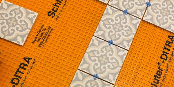 3 Bathroom Sub-Floor Rehabs: Schluter DITRA vs. Cement Board