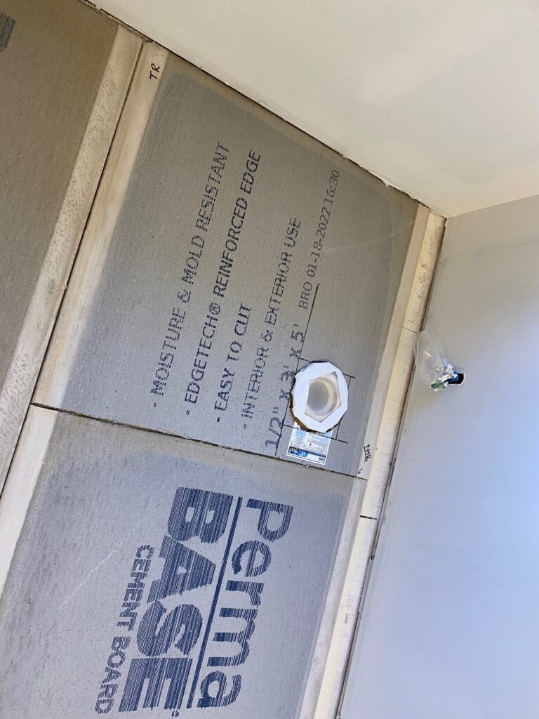 Toilet Flange Cement Board Install